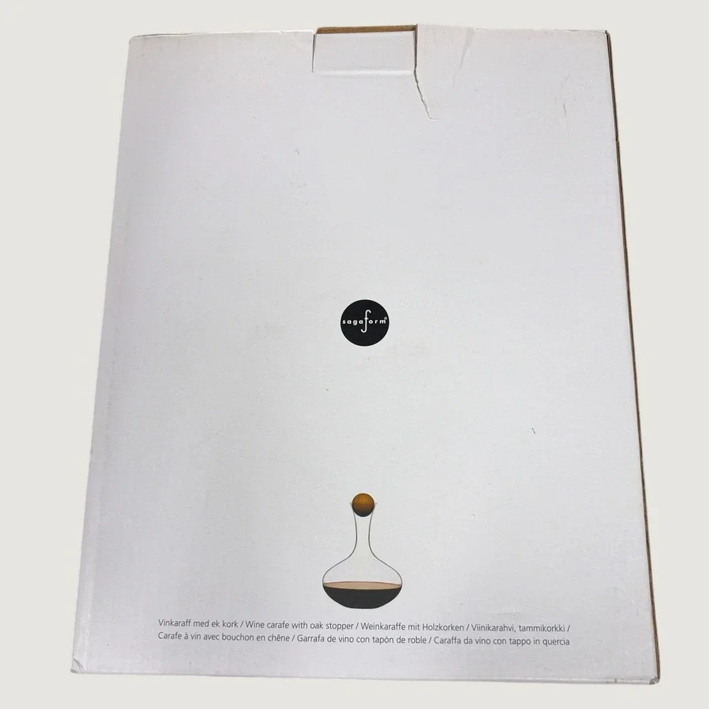 Sagaform wine carafe